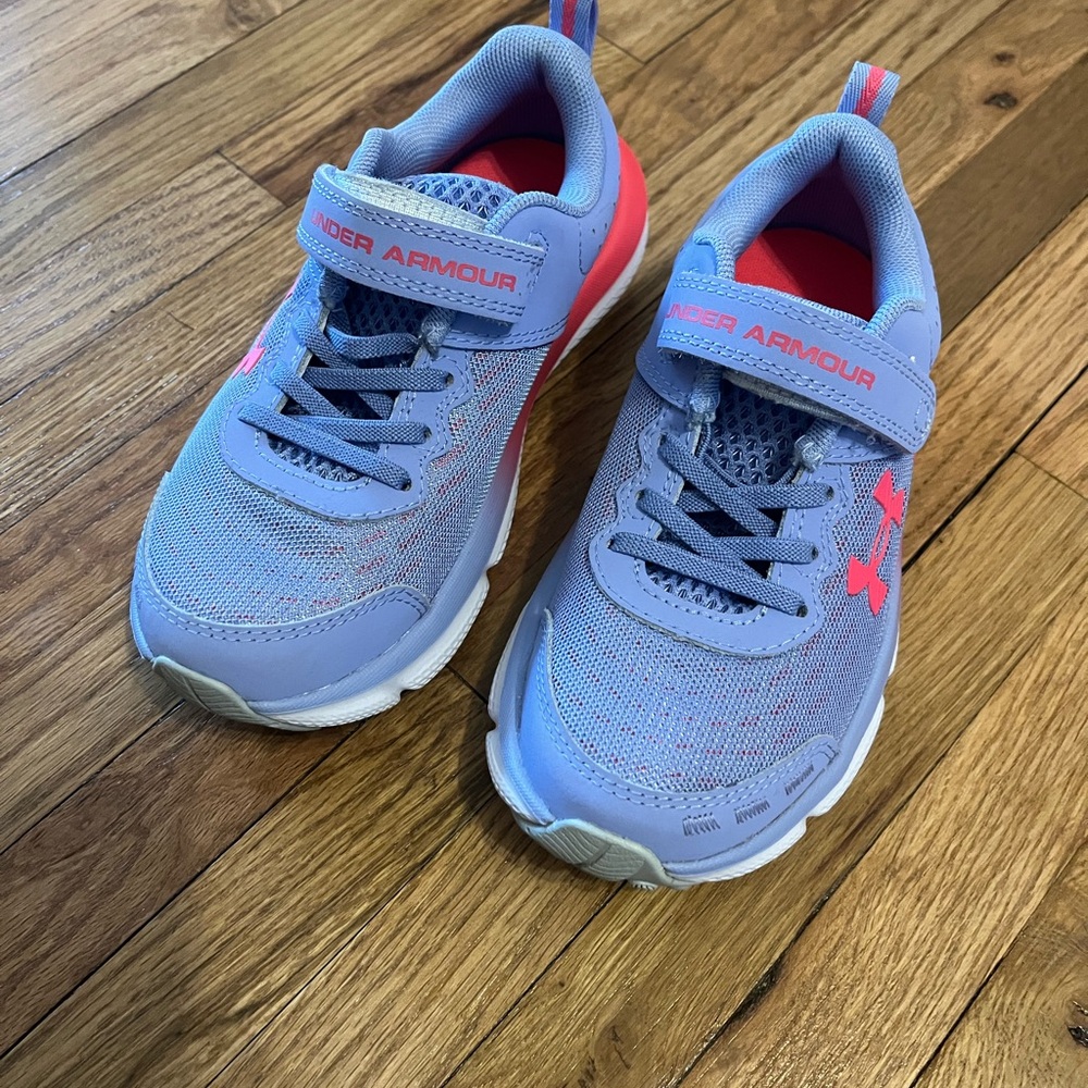 Under Armour Kids Blue Athletic Shoes